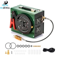 Compresseur d'air PCP TUDIVING CE à conception de bobine haute pression 220V avec arrêt automatique 4500psi 30mpa 300bar pour paintball extérieur et plongée sous-marine
