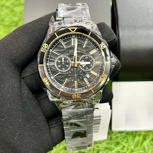 <span class=keywords><strong>Reloj</strong></span> analógico de cuarzo con pantalla de alta calidad para hombre, <span class=keywords><strong>reloj</strong></span> de acero inoxidable con estilo de buceo - Product Image 5