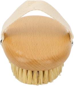 Brosse corporelle à logo personnalisé pour le brossage à sec, en poils naturels, exfoliante pour la peau sèche, pour un drainage lymphatique impeccable - Product Image 6