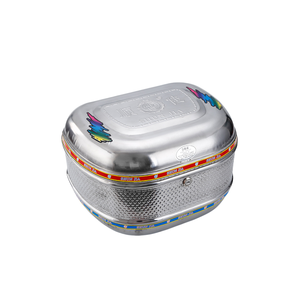 Maleta Trasera de Acero Inoxidable para Motocicleta, Reforzada y Montada con Tornillos - Product Image 1