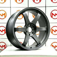 Maxtera Geschmiedete Maßgefertigte TE37SL-Style PKW-Räder für BMW M2 M3 M4 Porsche 350Z 370Z Civic Supra Golf WRX STI Leichtmetallfelgen