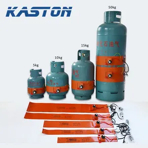china supplier 5kg 10kg 15kg 50kg flexible silicone rubber gas tank bottle heater gas cylinder heater