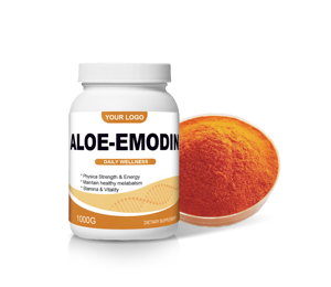 Натуральный органический экстракт 20:1 алоэ вера порошок 98% эмодина алоэ-эмодина 95% эмодина порошок - Product Image 1
