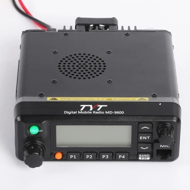In Stock MD-9600 DMR Mobile Radio Dual-band Professional Walkie-talkie 50w VHF/UHF Car Truck Radio Receiver