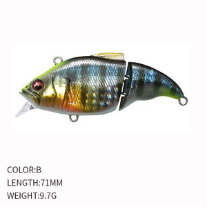 Palmer 71mm 9.7g Minnow thu hút nổi nối Mồi Câu Cá - Product Image 4