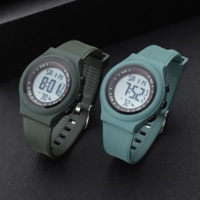 Montre numérique pour homme, montres de prière islamiques, montres de rappel d'adhan musulmanes avec fonction alarme et calendrier, vente en gros d'usine, logo personnalisé