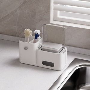 Dispensador de jabón de mano negro Manual personalizado de 500ml, bomba de plástico moderna para cocina, <span class=keywords><strong>hotel</strong></span>, uso público y baño - Product Image 2