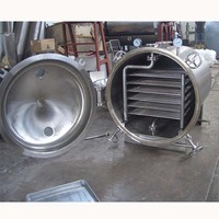 Hete Verkoop Yzg Ronde Vacuümbakdroger/Vacuüm Lyofilisator Vriesdroger Voor Lotusblad Thee