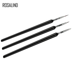 Rosalind professionnel <span class=keywords><strong>Nail</strong></span> <span class=keywords><strong>Art</strong></span> outils fournitures 3 pcs/<span class=keywords><strong>lot</strong></span> bricolage dessin peinture Gel stylo ensemble ongles Liner brosses pour <span class=keywords><strong>Nail</strong></span> <span class=keywords><strong>Art</strong></span> Design - Product Image 2