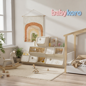 Armario Infantil Multiusos OEM, Muebles para Niños, Sistema de Organización para Cuarto de Juegos, Cómoda para Dormitorio Infantil, Contenedores de Almacenamiento de Juguetes con Tapas - Product Image 1