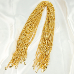 Little <b>Bee</b> Jewelry YC2 Factory Price Brass 18K Gold Plated Chain Necklace for Women Jewelry Making with Bag - Product Image 6