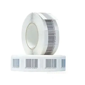 Retail Magnetische 8.2Mhz Rfid Label Eas Rf Zachte Sticker Rf Labels