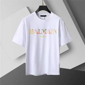 Camiseta BALM de manga corta para hombre, estilo nuevo de verano, estampada, a la moda, informal, de calidad. - Product Image 4