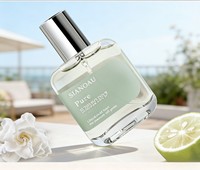 Parfum Brume Fruitée au Thé Vert Gardénia Frais pour Femme, Parfum Longue Durée de Luxe 100ml, Vente en Gros
