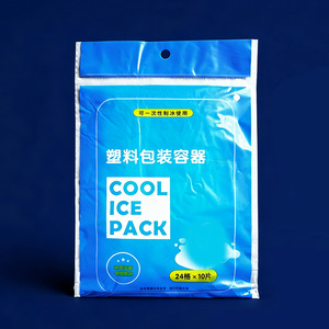 Cool Ice Pack 24 Grid 10 Pcs Disposable Plastic Ice Mold For Food Preservation - Product Image 3
