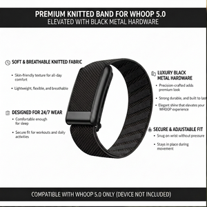 Correa de Repuesto Deportiva Ajustable de Nailon Tejido para Whoop 5.0 MG ECG/<span class=keywords><strong>Woop</strong></span> 5.0 - Product Image 3