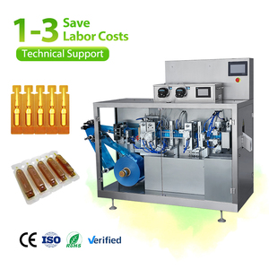 Automatic Singledose Plastic Soft Tube Cosmetic Eye Drops Monodose Strips Filling Machine Monodose Strip Tube Filling and Sealin - Product Image 5