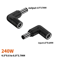 Interface d'alimentation pour ordinateur portable 4.5*3.0mm vers d'autres adaptateurs d'interface CC Puissance 240W Convient pour Len ovo HP Dell et autres ordinateurs portables