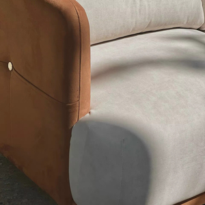 <b>Sofa</b> 220x85cm Two Seater Foam Fabric Couch Minimalist Vietnam Home Use - Product Image 1