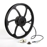 20 pouces 24/36V/48V 250w350W moteur de moyeu à engrenages sans balais moteur de moyeu de roue de vélo électrique avec roue avant