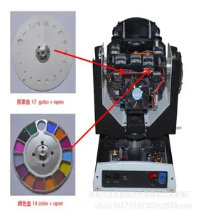 ซูเปอร์โปร R7ไฟเวทีแสงดีเจคลับแต่งงาน230วัตต์ Sharpy 7R คานย้ายไฟหัวราคา