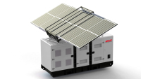Sistem Penyimpanan dan Pembangkitan Energi Hibrida Tenaga Surya AOSIF AHEG-30S dengan Baterai LiFePO4 dan Pengontrol MPPT