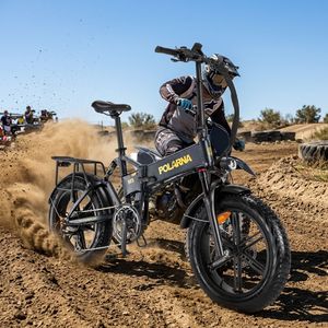Lightweight Folding Off Road E-<strong>Bike</strong> 7 Speed Shimano Gear 60km+ Mileage All Terrain Fat Tire Fold <strong>Bike</strong> <strong>Same</strong> As Himiway Rad Power - Product Image 1