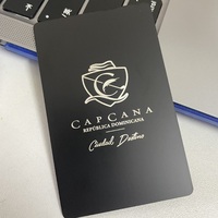 Carte de suivi Instagram NFC en métal doré plaqué or de luxe Carte métallique hybride NFC en acier inoxydable vierge