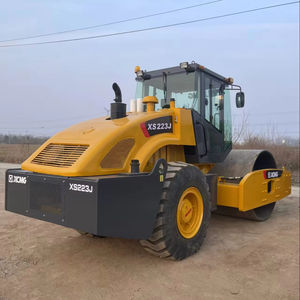 High Efficiency XS223J 22Ton Single Drum <b>Road</b> <b>Roller</b> Vibratory Chinese Brand with Diesel Engine Used for Sale - Product Image 4