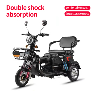 <span class=keywords><strong>Triciclo</strong></span> Eléctrico de 600W 800W para Adultos, Motocicleta de 3 Ruedas para Pasajeros o Reparto de Comida - Product Image 6