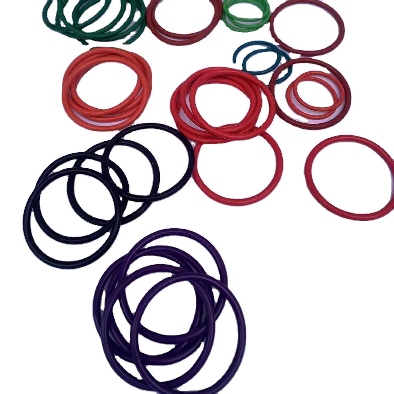 O-ring in gomma all'ingrosso a buon mercato Fpm Epdm Ptfe silicone Nbr Fkm gomma O anello piatto sigilli produttori