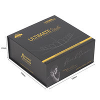 Boîte cadeau magnétique sur mesure, fermeture rigide avec insert en mousse EVA, boîte cadeau en papier de luxe avec logo personnalisé, emballage de boîte cadeau