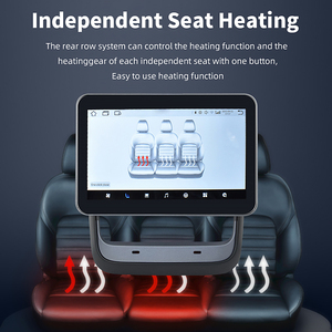 จอแสดงผลความบันเทิงด้านหลังขนาด 8 นิ้ว ความละเอียด Full HD ระบบ 4G Android สำหรับรถยนต์รุ่น 3/Y ระบบควบคุมอัจฉริยะอเนกประสงค์สำหรับความบันเทิงที่เบาะหลัง - Product Image 3