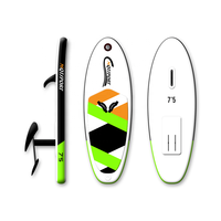 Gonflable panneau de Papier Hydroptère Surf Paddle Gonflable hydroptère vignette électronique Planches avec des ailes 5ft-8ft