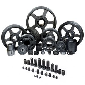 มอเตอร์ไฟฟ้ามาตรฐาน ISO แบบกำหนดเองได้สำหรับเปลี่ยนทดแทน OEM พร้อมบูชล็อคแบบเรียวสำหรับเครื่อง CNC ผลิตจากเหล็กหล่อ รูขนาด 10 มม. พร้อมรอกสายพานวี SPZ - Product Image 6