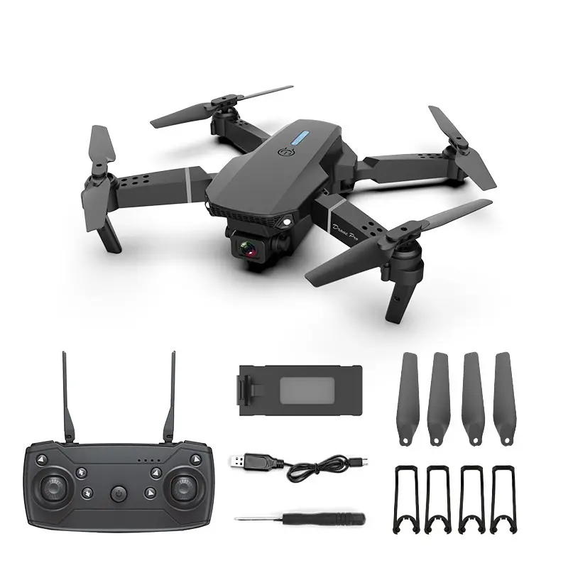 Foldable Drone 1080P HD Camera RC Quadcopter WiFi FPV Video 4k Hd Camera Mini Drones for Kids Adult Beginners