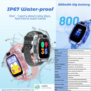 Vente directe d'usine, montre connectée pour enfants 4G, suivi de localisation GPS, SOS, étanche IP67, bracelet en silicone, appels pour enfants, batterie 4 jours - Product Image 4