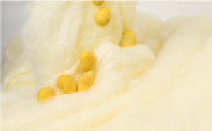 Natürliche organische 100% Maul beers eide Goldener Rohstoff Faser watte/Füllungen/Filz/Watte für Quilt Tröster Bettdecke Kissen - Product Image 6