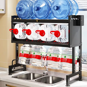 85cm sopra il lavello scolapiatti da cucina scolapiatti scolapiatti scolapiatti lavello per essiccare contenitori in ferro e scaffali Escurridor De Platos - Product Image 4