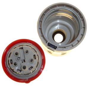 Enchufe Móvil Recto de Plástico Hp 3P+N+T 16A 400V Ip44 con Banda Roja y Conexión a Tierra Estándar - Product Image 5