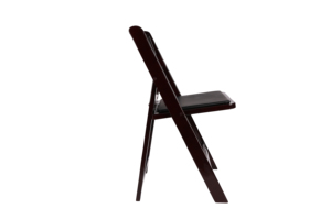 Silla Plegable de Resina de Caoba para Comedor Exterior de Hotel o Villa - Elegancia Clásica, Resistente al Agua, Ideal para Bodas y Eventos Especiales - Product Image 6