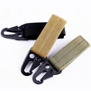 Porte-clés tactique de haute qualité avec boucle pour équipement tactique et sangle en toile - Product Image 1