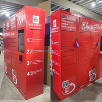 Casier à colis intelligent pour bureau de poste, armoire de livraison de colis intelligente avec API ouverte et SDK pour l'intégration système