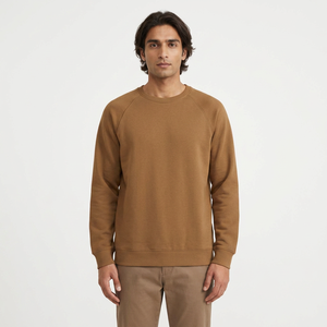 Sweat-shirt personnalisé de haute qualité 2026 en coton, col rond, uni, épais, pour homme et femme, chaud et décontracté, idéal pour l'hiver - Product Image 1
