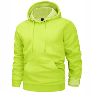 Sweat-shirts pour hommes de haute qualité, 100% coton, coupe classique, molleton épais, épaules tombantes, imprimés et brodés sur mesure, anti-boulochage, pour l'hiver - Product Image 1