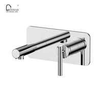Robinet de lavabo thermostatique en céramique, style contemporain intelligent, finition ORB doré poli, pour lavabo, modèle européen et américain