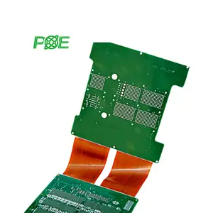 RF Papan Sirkuit Cetak PCB Fleksibel Pengkaku Polimida FPC Sirkuit Cetak Flex-PCB Kaku untuk Perangkat Listrik Dapat Dipakai