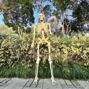 Halloween Decoraties Posble Joints Realistische Lichte Oog Menselijke Halloween Skeletten Voor Vakantie Decoratie