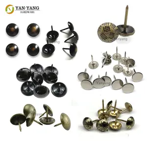 Yanyang bán đồ nội thất Nickel Chrome bọc móng tay tacks cho sofa trang trí ghế móng tay