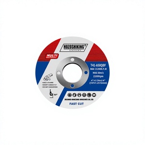 แผ่นขัดโฮโซชิกกิ้ง ขนาด 4 นิ้ว x 1.2 มม. x 16 มม. สำหรับขัดโลหะแบบตัดเร็ว - Product Image 1